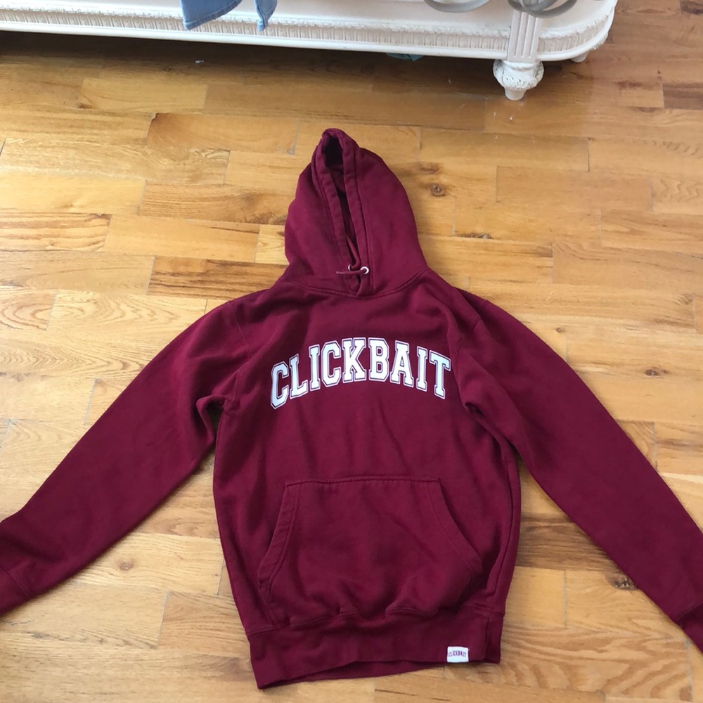 David Dobrik Garnet Clickbait Hoodie